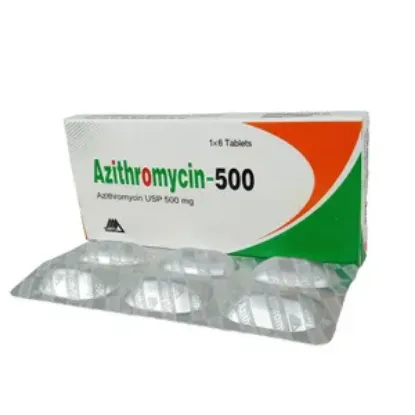 Azithromycin 500 এর ছবি