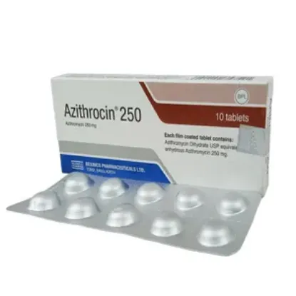 Azithrocin 250 এর ছবি