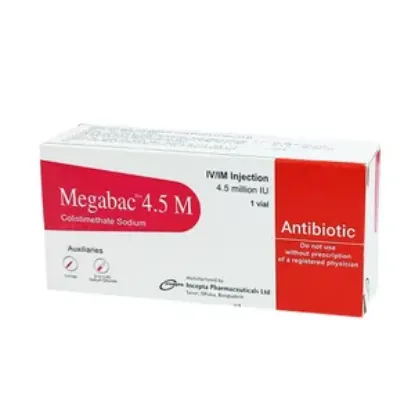 Megabac 4.5MIU IM/IV Injection এর ছবি