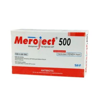 Meroject 500mg IV এর ছবি